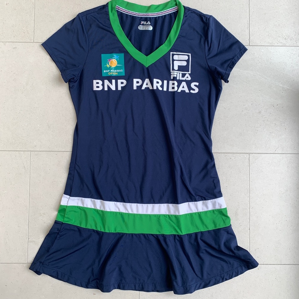 Fila Tennis Dress BNP Paribas Size Small - Picture 2 of 6